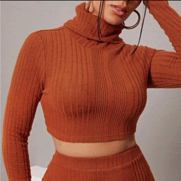 knit sweater top & skirt - Picture 4 of 16